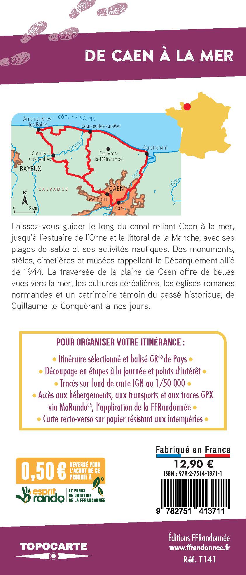 T141 - De Caen à la mer - 4e couv